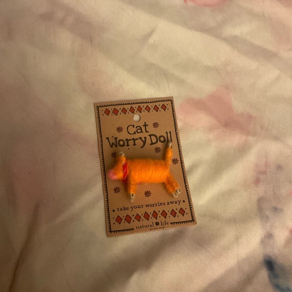 🐈Cat Handmade Worry Doll
